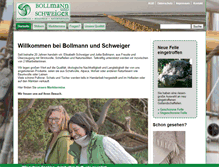 Tablet Screenshot of bollmann-schweiger.de